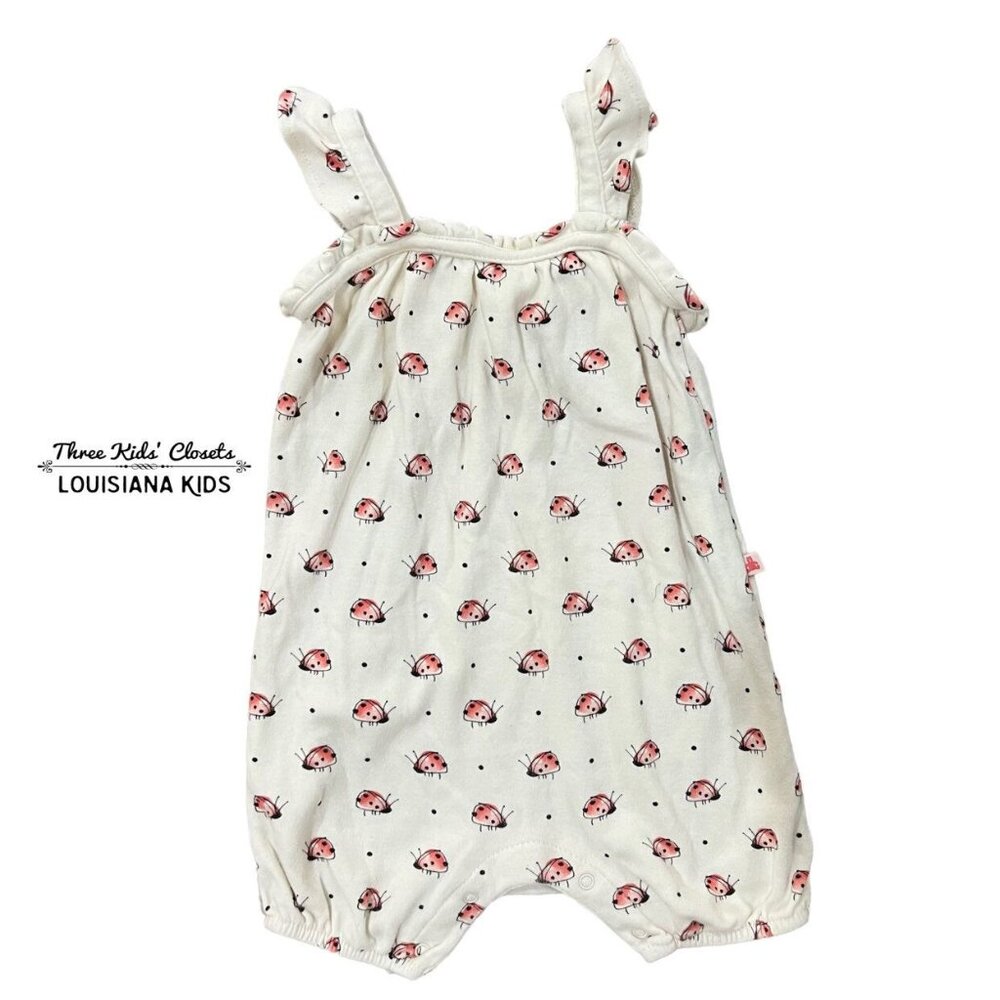 Baby Gap 6-9m Ladybug Bubble Romper